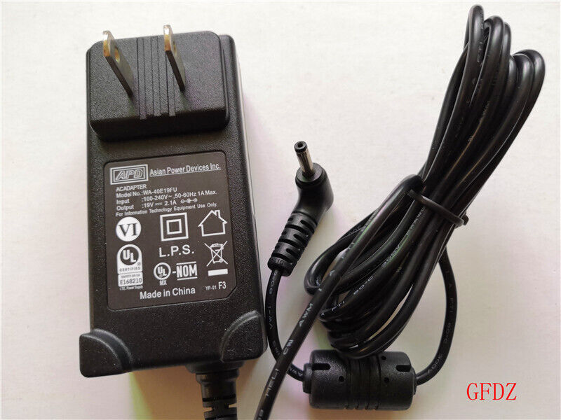 *Brand NEW*Genuine APD 19V 2.1A AC Adapter WA-40E19FU Power Supply