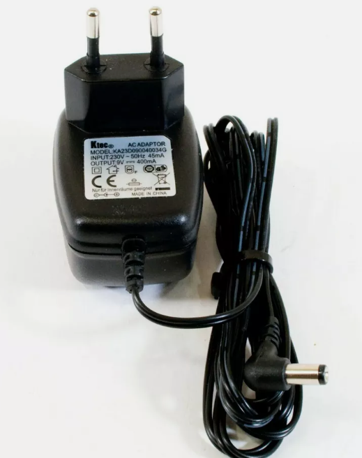 *Brand NEW* Original Ktec KA23D090040034G 9V 400mA AC Adapter Europlug H026 Power Supply