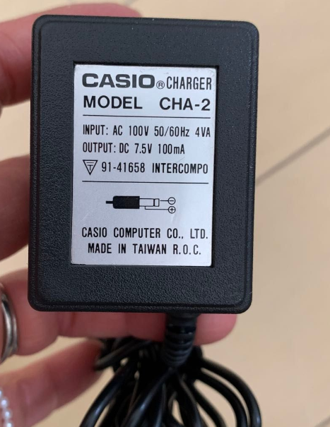 *Brand NEW* CASIO CHA-2 7.5V 100mA AC ADAPTER Power Supply