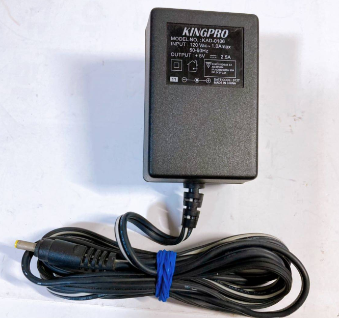 *Brand NEW* KINGPRO KAD-0106 5V 2.5A AC ADAPTER Power Supply - Click Image to Close