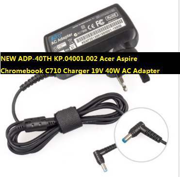 *Brand NEW* 19V 40W AC Adapter ADP-40TH KP.04001.002 Acer Aspire Chromebook C710 Charger - Click Image to Close