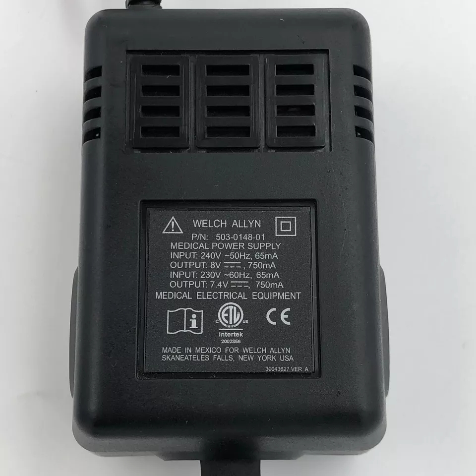 *Brand NEW*7.4V 750mA AC Adapter Genuine Welch Allyn 503-0148-01 Medical Power Supply