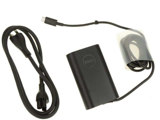 Dell OEM 45-watt AC Power Adapter with USB Type-C Connector - 45 Watt - T6V87 - HDCY5 - P13YF w/ 1 Y