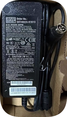 *Brand NEW*Original MW 40W 24V 1.67A AC ADAPTER GST40A24-P1J R7BYD Power Supply