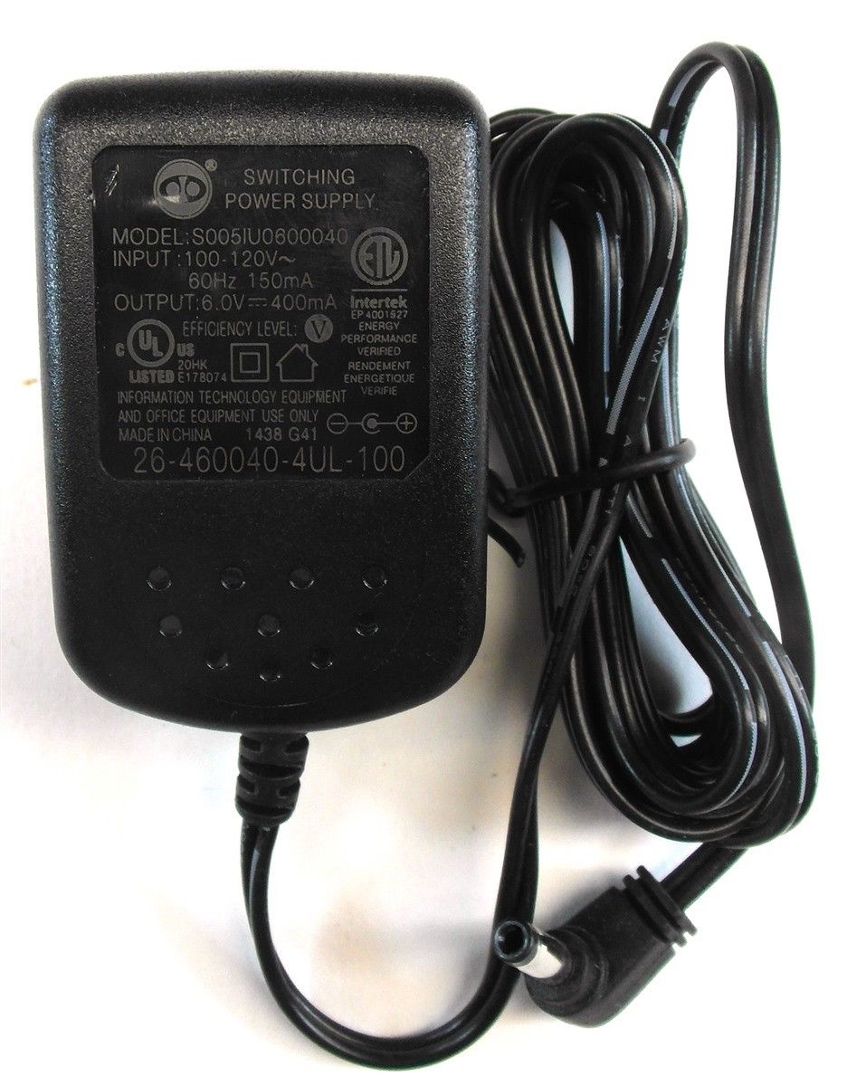 NEW 6V 400mA Vtech AT&T S005IU0600040 Charger Switching AC Adapter - Click Image to Close