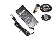 *Brand NEW* SSLC084V42 Li-ion Battery Charger Genuine Sans 42V 2A 84W For Electric scooter Round Wi