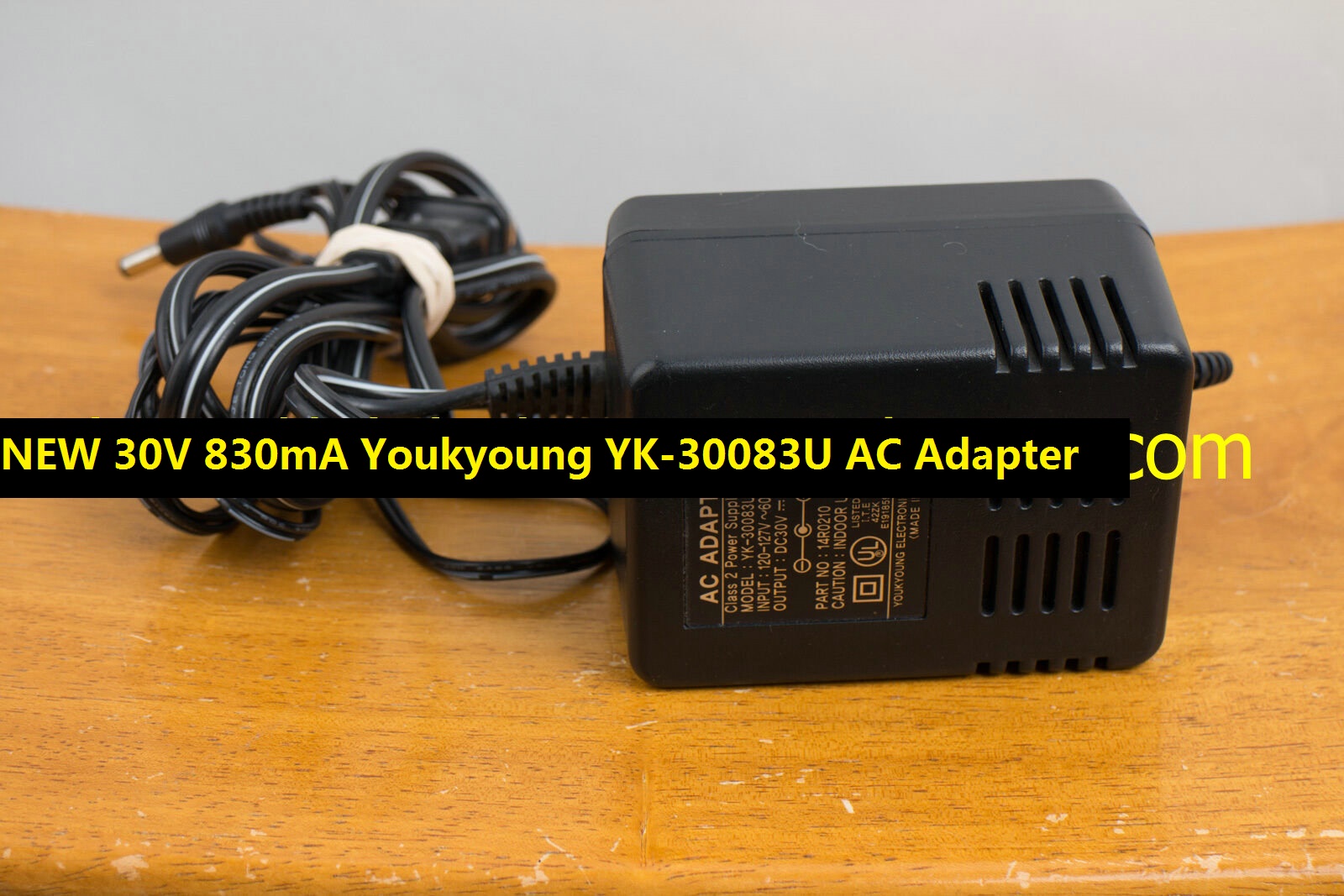 *100% Brand NEW* 30V 830mA AC Adapter 14R0210 Youkyoung YK-30083U Power Supply
