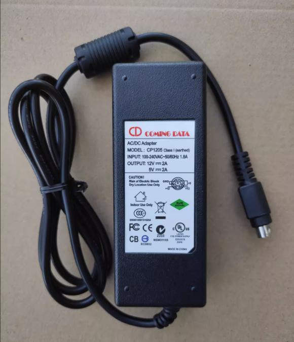*Brand NEW* 6pin CD COMING DATA 12V 2A 5V 2A AC DC ADAPTHE CP1205 POWER Supply