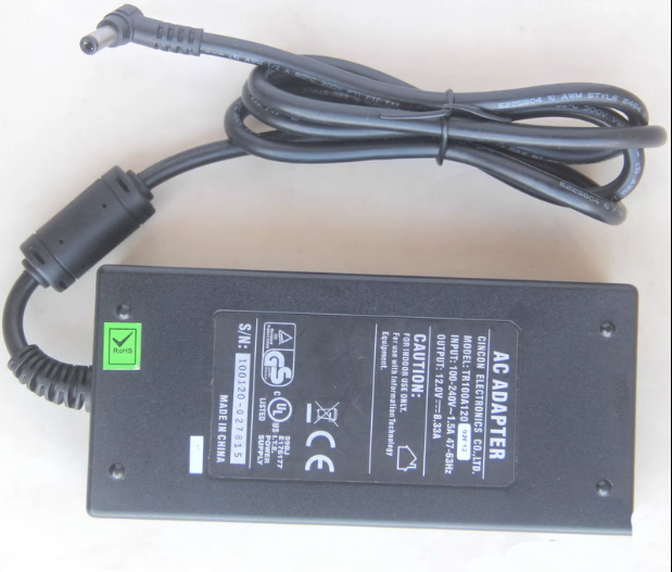 *Brand NEW* TRG100A120 CINCON ELECTRONICS CO.,LID DC12V 8.33A 8.34A(100W) AC DC ADAPTHE POWER Supply
