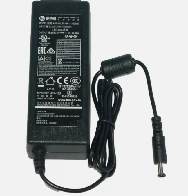 *Brand NEW* Original HOIOTO ADS-65LSI-48N-1 53V 1.13A AC Adapter for Dahua Video Recorder Power Supp