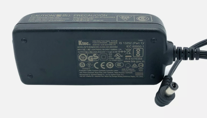 *Brand NEW*Genuine Ktec 8V 4A 32W AC/DC Adapter KSA-32A-080400M2 Switch Mode Power Supply