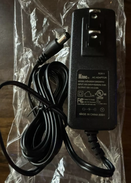 *Brand NEW*Genuine Ktec KSAS0241200200VU Wall 12V 2A AC/DC Adapter Power Supply