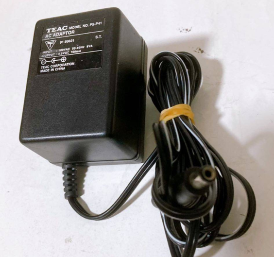 *Brand NEW* 4.5V 700mA AC/DC ADAPTER TEAC PS-P41 Power Supply