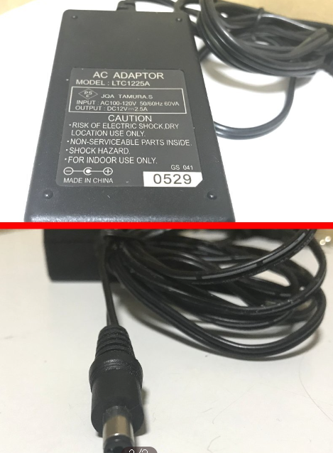 *Brand NEW* LTC1225A TAMURA.S AC 12V 2.5A AC/DC ADAPTER Power Supply