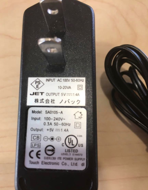 *Brand NEW* PSE SA0105-A OUTPUT 5V/1.4A AC/DC ADAPTER Power Supply