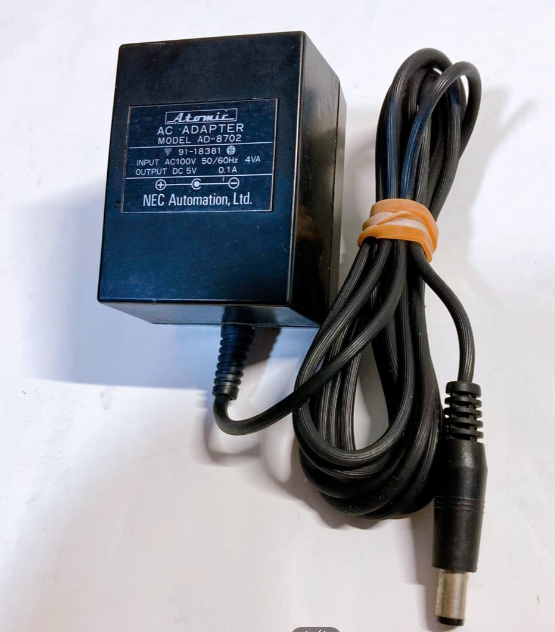 *Brand NEW*5V 0.1A AC/DC ADAPTER Atomic AD-8702 Power Supply