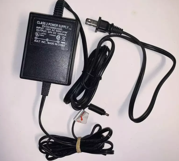 *Brand NEW*Genuine Ault Inc. 24 VDC 1000MA AC ADAPTER P57241000K030G Class 2 Power Supply