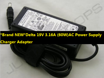 *Brand NEW*Delta 19V 3.16A (60W)AC Power Supply Charger Adapter PSU Genuine Original Samsung