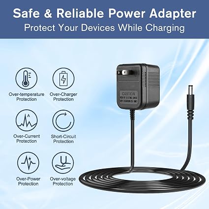 9VAC 1300mA AC Adapter Charger Replacement for Lexicon MX200 MPX100 JamMan MPX110 Dual Reverb,Digite