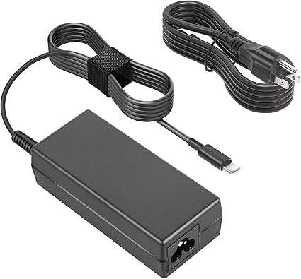 65W 45W USB C Laptop Charger for Chromebook Charger Universal Compatibility PD3 Type C Computer Char