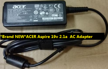*Brand NEW*ACER Aspire One D255 Series For 19v 2.1a AC Adapter Power Supply Laptop Charger
