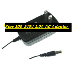 *Brand NEW*Ktec 100-240V Output 1.0A AC Power KSAFC0700100W1US Supply Charger Adapter