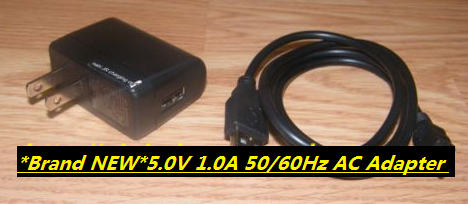 *Brand NEW*5.0V 1.0A 50/60Hz AC Adapter Ktec KSAS0060500100VUU Power Supply Charger