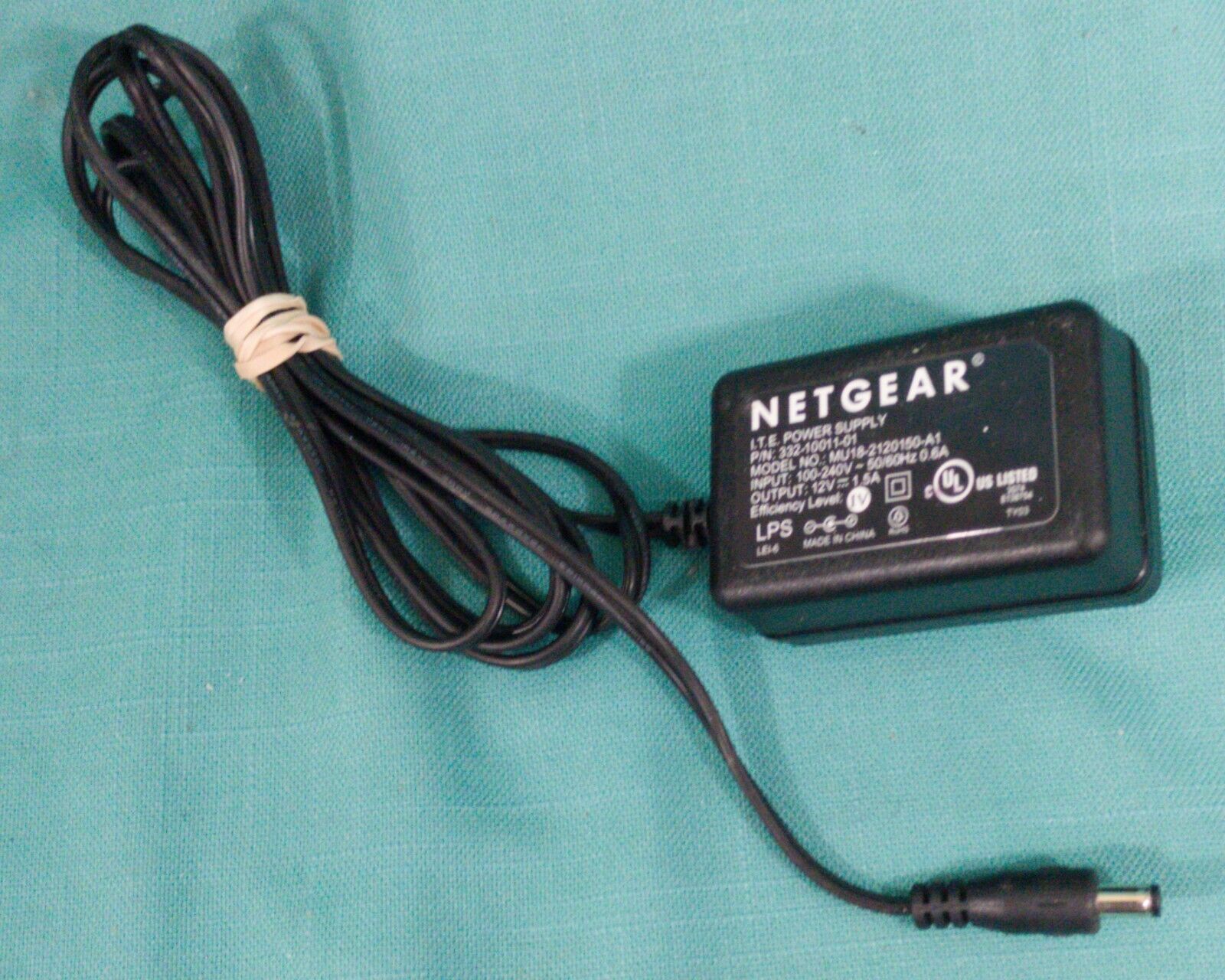 *Brand NEW*NETGEAR 12V 1.5A AC/DC Adapter 332-10011-01 Model MU18-2120150-A1 TESTED POWER Supply