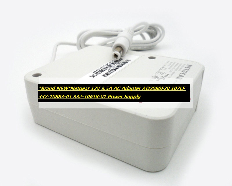 *Brand NEW*Netgear 12V 3.5A AC Adapter AD2080F20 107LF 332-10883-01 332-10618-01 Power Supply