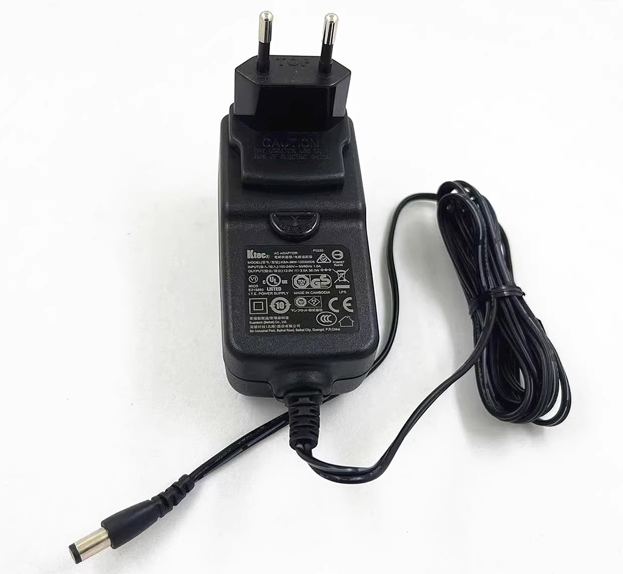 *Brand NEW* Ktec 100-240V 50-60Hz 12.0V 3.0A 36.0W AC/DC ADAPTER KSA-36W-120300D5 POWER Supply - Click Image to Close