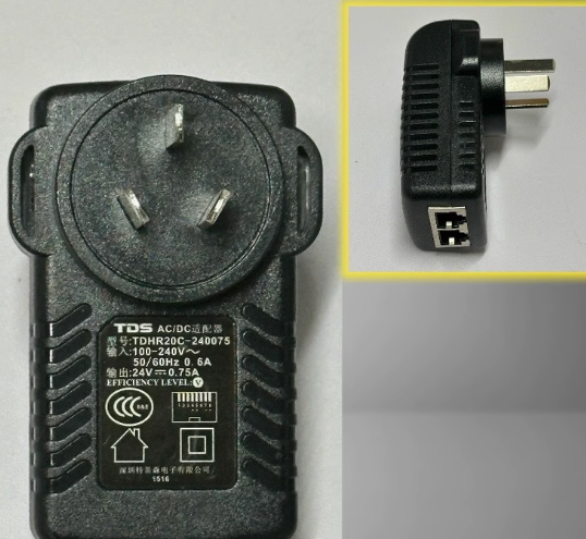 *Brand NEW*Original TDS 24V 0.75A AC ADAPTER TDHR20C-240075 Power Supply
