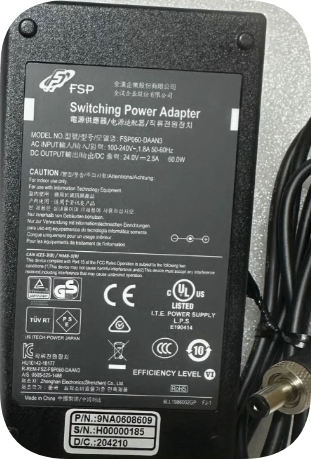 *Brand NEW*Original FSP060-DAAN3 24V 2.5A 60W AC ADAPTER Power Supply