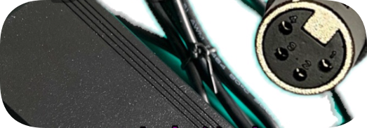 *Brand NEW*13V 4A for BA-330 4-pin XLR charger cable, Roland PSB-13U transformer cable