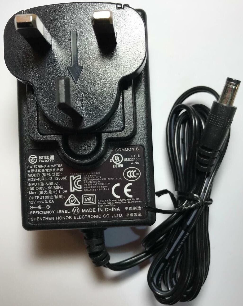 *Brand NEW*Genuine APD 12V 3A WA-36A12R I.T.E Mains Adapter Seagate Backup HUB Power Supply