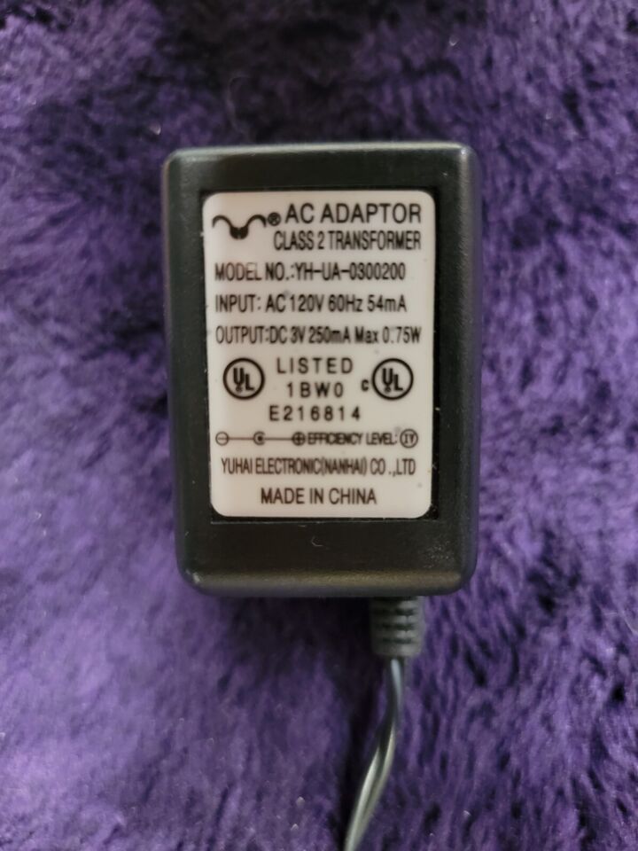 *Brand NEW* RK-0500500 3.5mm/1.3mm Wall 5VDC 5V 500mA AC/DC Class 2 Transformer US POWER Supply