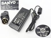 *Brand NEW*PSP060-1AD101C Sanyo JS-12050-2C 12V 4-Pin DIN Adapter for CLT2054 CLT1554 LCD TV Monitor