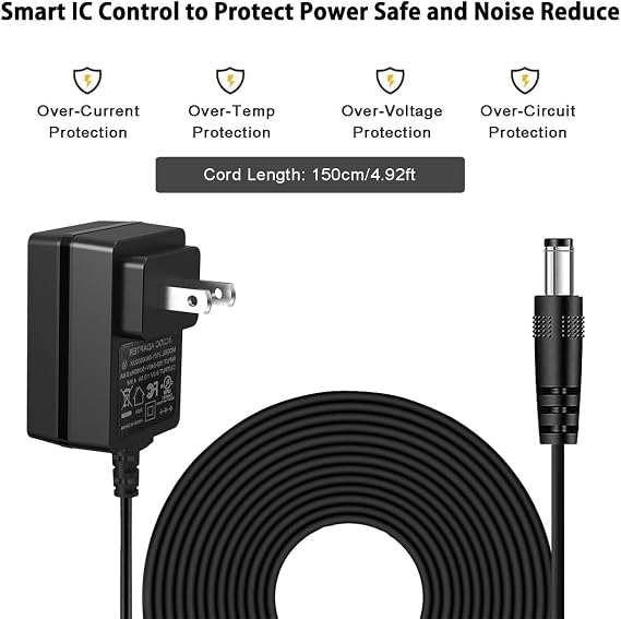 24V Power Cord for Hypervolt Massage Gun HPI5300000100 53000 001-00 Charger for Hyperice 42000 038-0