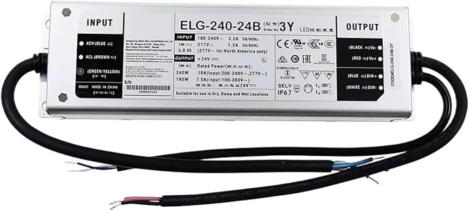 ELG-240 ELG-240-48A 240W 48V 5A Power Supply ELG-240 Color: Elg-240-48a Size: 240W Power Supply