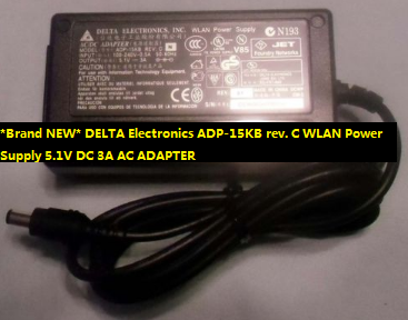 *Brand NEW* DELTA Electronics ADP-15KB rev. C WLAN Power Supply 5.1V DC 3A AC ADAPTER
