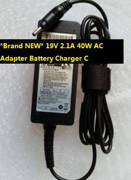 *Brand NEW* 19V 2.1A 40W AC Adapter Battery Charger Cable Samsung NP535U3C Power Supply
