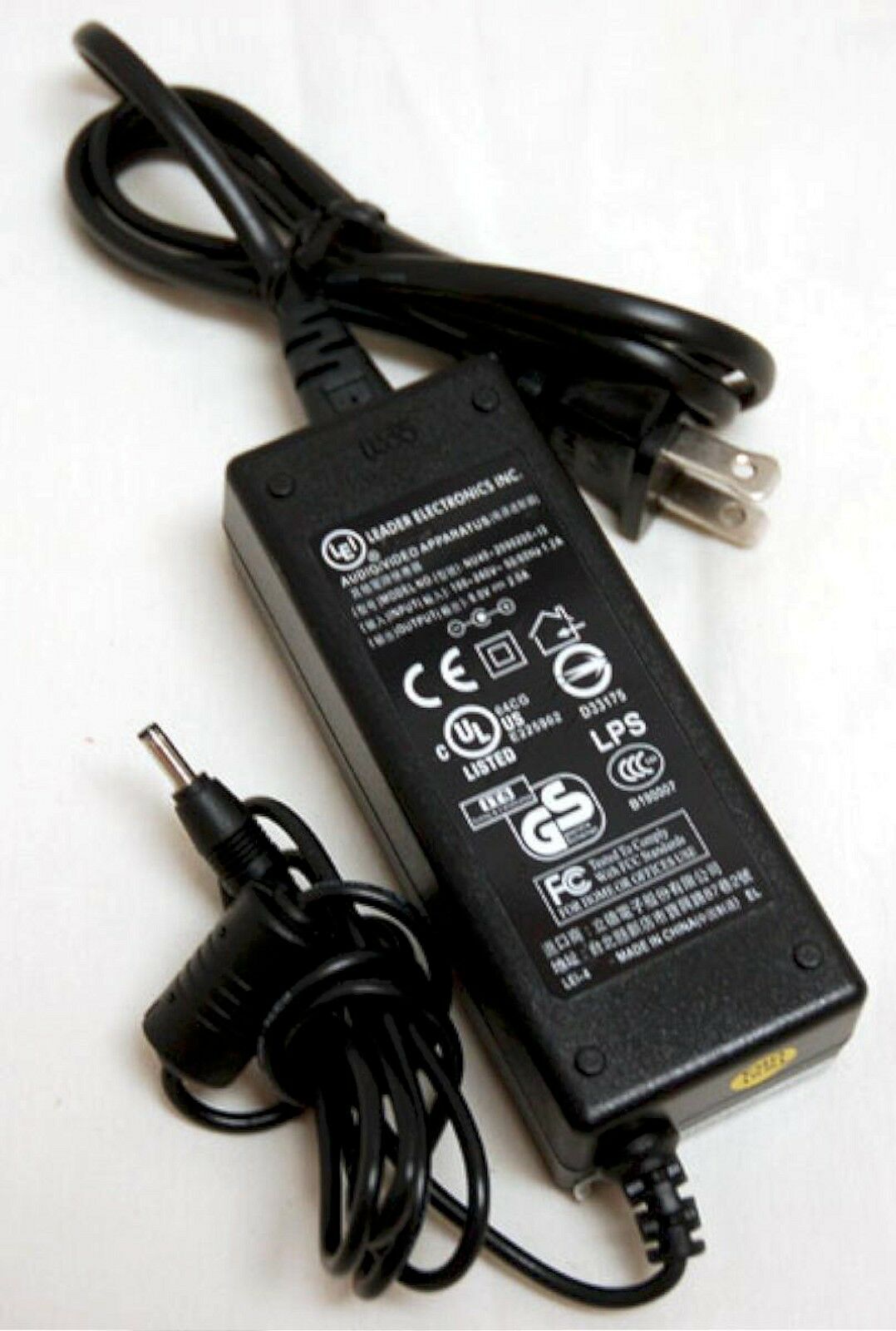 NEW LEI 9.0V 2.0A NU40-2090200-13 AC ADAPTER FOR Audiovox D1700 Portable DVD Player AC ADAPTER AMW M - Click Image to Close
