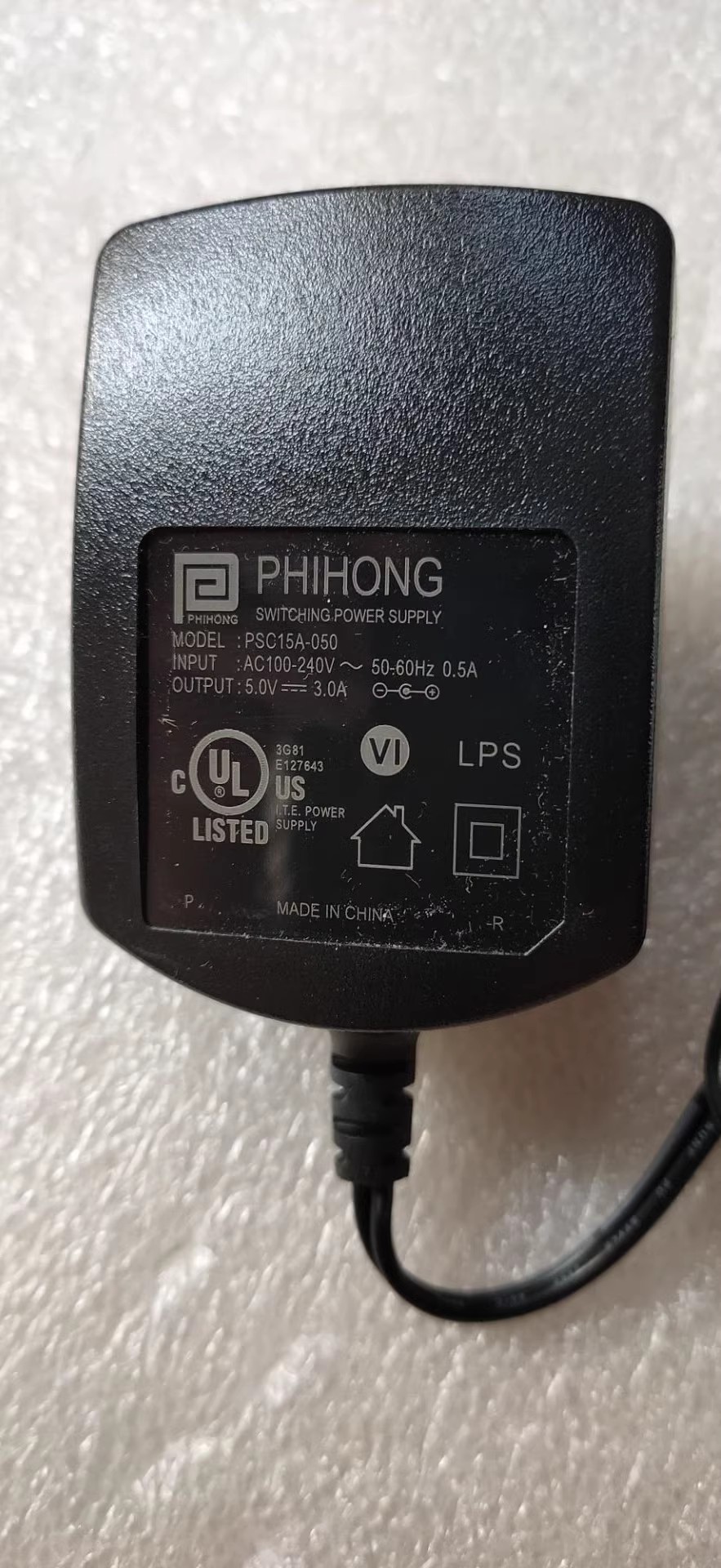 *Brand NEW* PSC15A-050 PHIHONG 5V 3A AC DC ADAPTHE POWER Supply