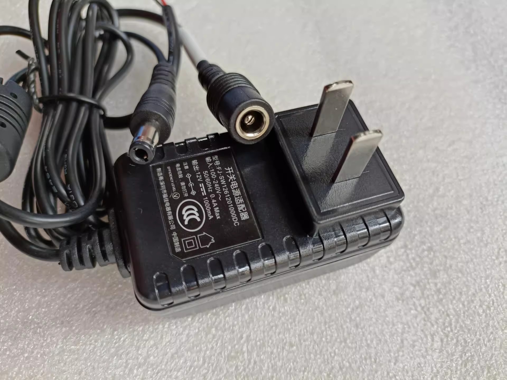 *Brand NEW*FJ-SW1261201000DC FJ 12V 1000MA AC DC ADAPTHE POWER Supply - Click Image to Close