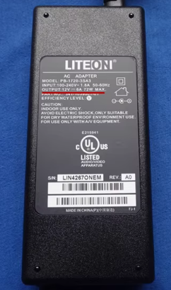 *Brand NEW*Original LITEON 12V 6A 72W AC ADAPTER PB-1720-3SA3 Power Supply