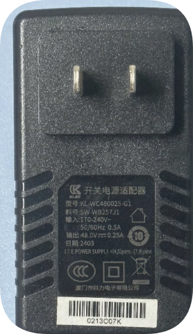 *Brand NEW*Original KL-WC480025-G1 SW-WB257JI 48.0V 0.25A AC ADAPTER Power Supply