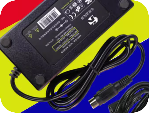 *Brand NEW*DC24V 2A Power Cord Round Hole Three-Pin Core Yanke Digital D5000DBT Dot Matrix Printer P